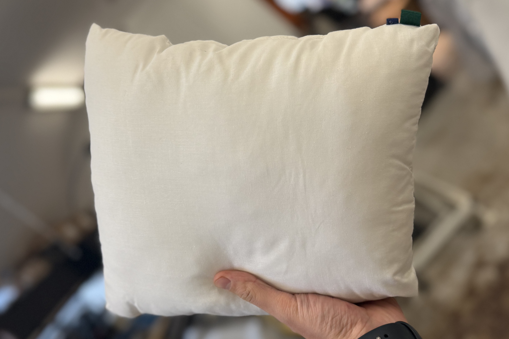 Nieuwe rugkussens voor de B&B Italia Charles bank