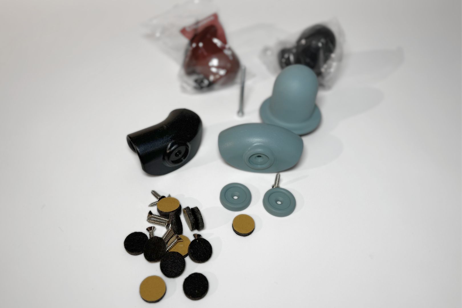 Draaiknop rugleuning Cassina 111 Wink - Zwart / Blauw / Rood