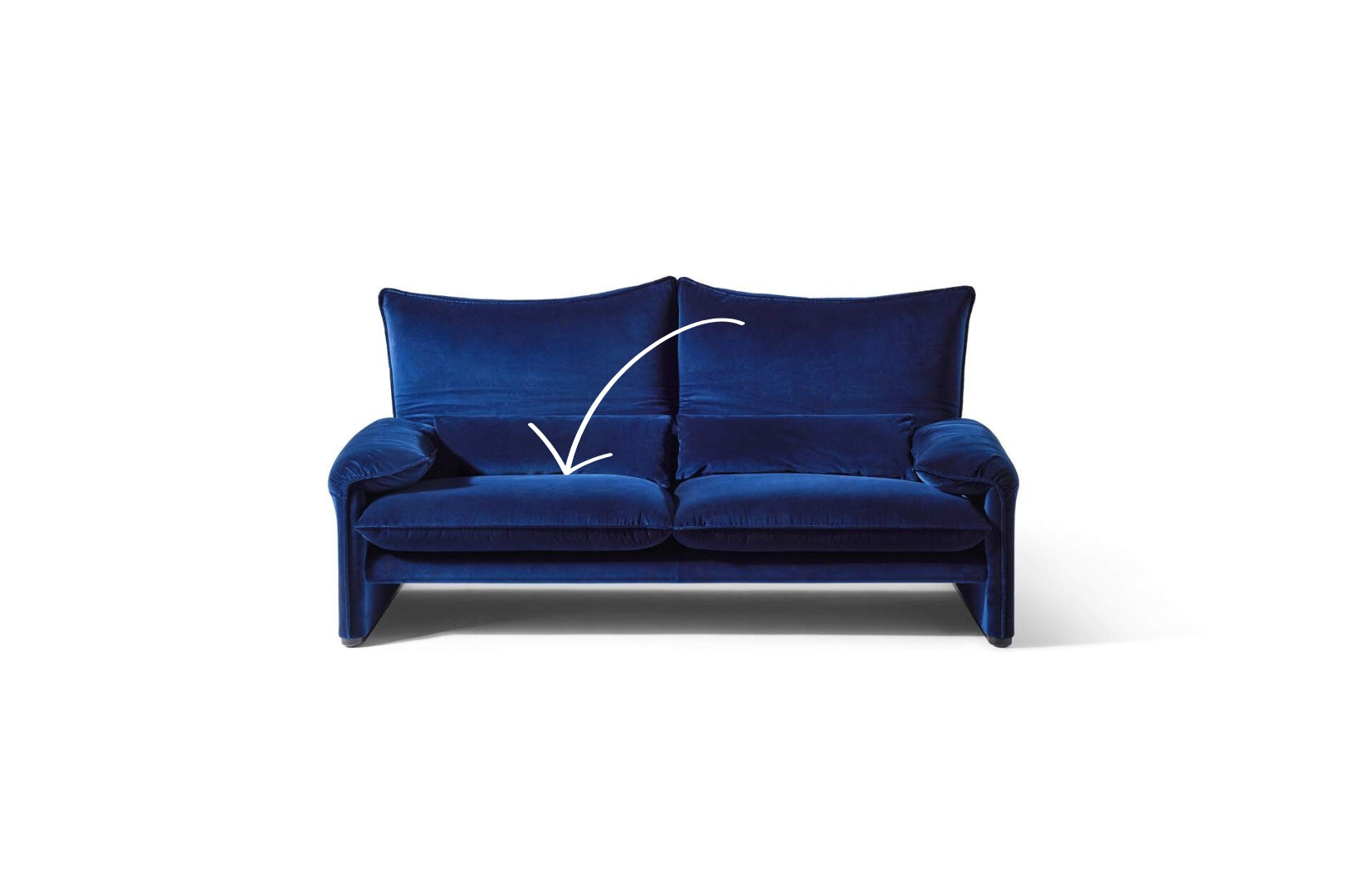 Cassina 675 Maralunga nieuw binnenkussen zitting