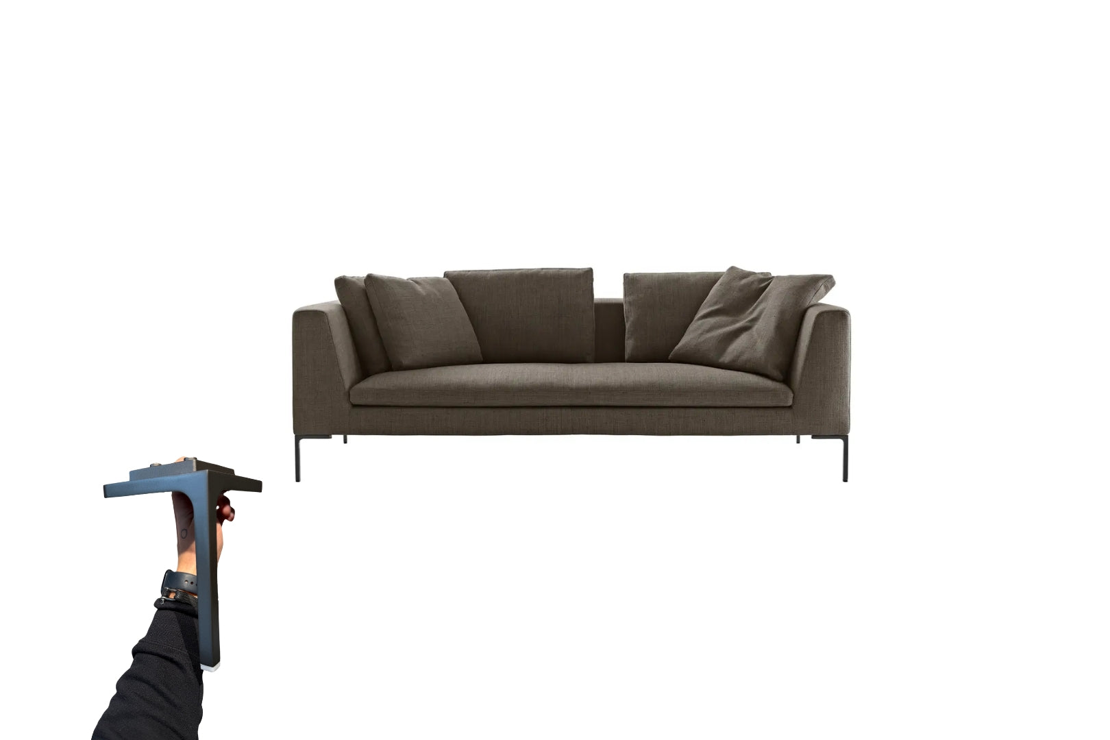 Poten voor de B&B Italia Charles