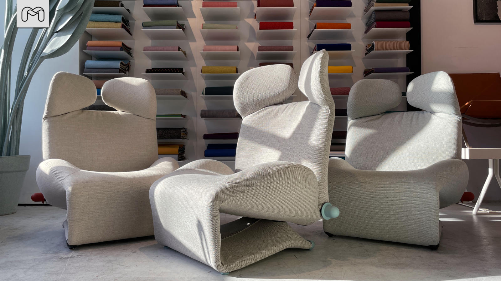 Cassina 111 Wink van Toshiyuki Kita