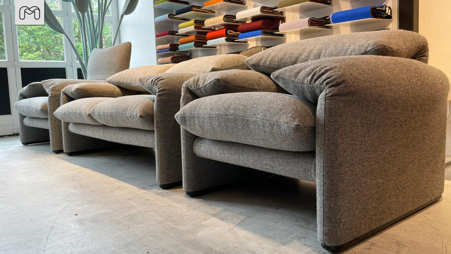 Cassina 675 Maralunga van Vico Magistretti