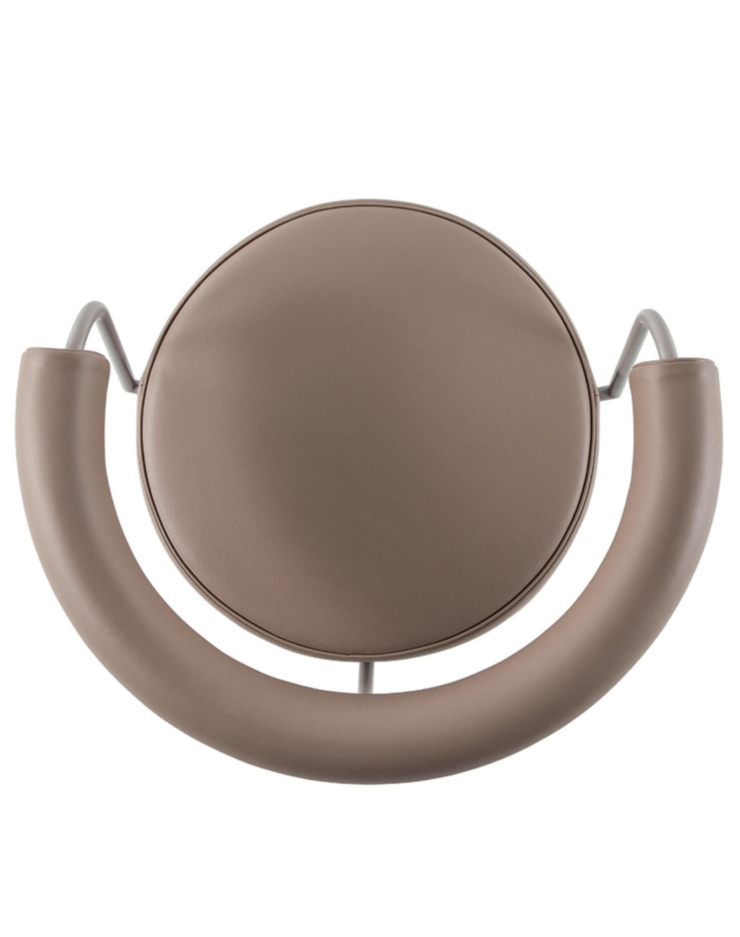 Cassina 007 fauteuil tournant in leder