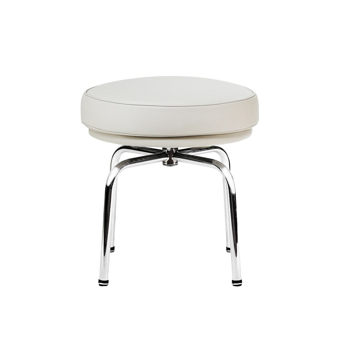 Cassina 008 Tabouret tournant in leder