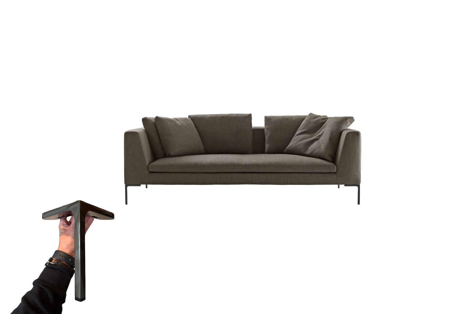 Poten voor de B&B Italia Charles