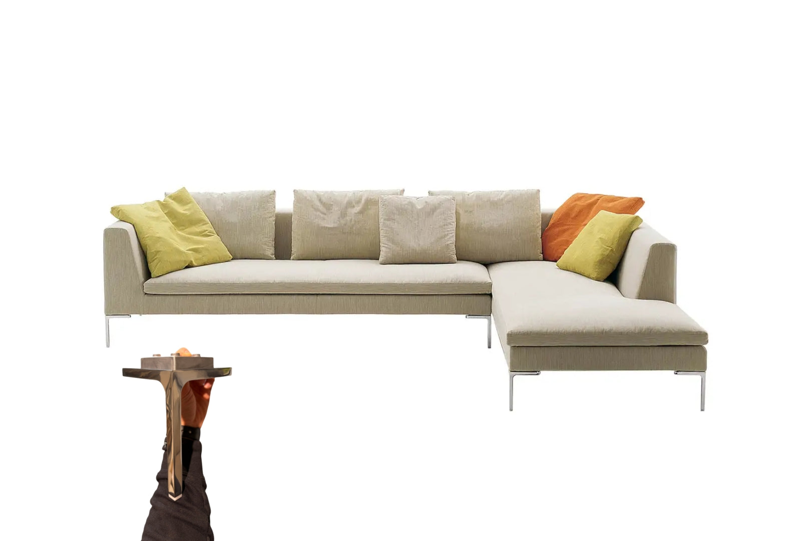 Poten voor de B&B Italia Charles